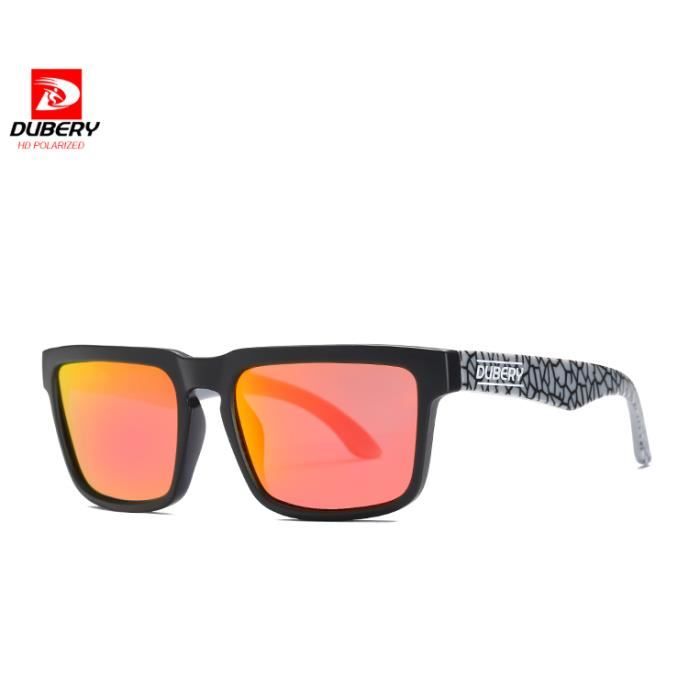 Lunettes de Soleil DUBERY Wayfarer Polarisees Mixte Carre