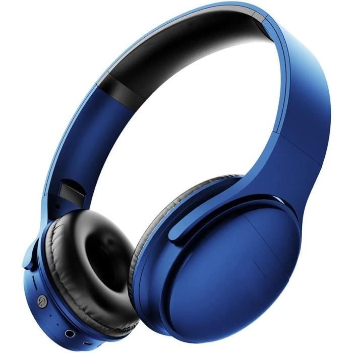 Bluetooth 5.0 Casque Antibruit Écouteurs Sans Fil Lecteur
