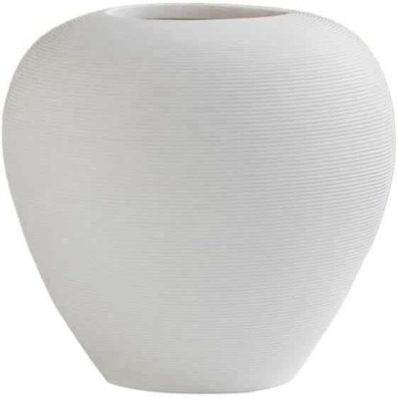 Petit Vase Blanc Bourgeon Vases Vases en Céramique pour Fleurs Bum Vase