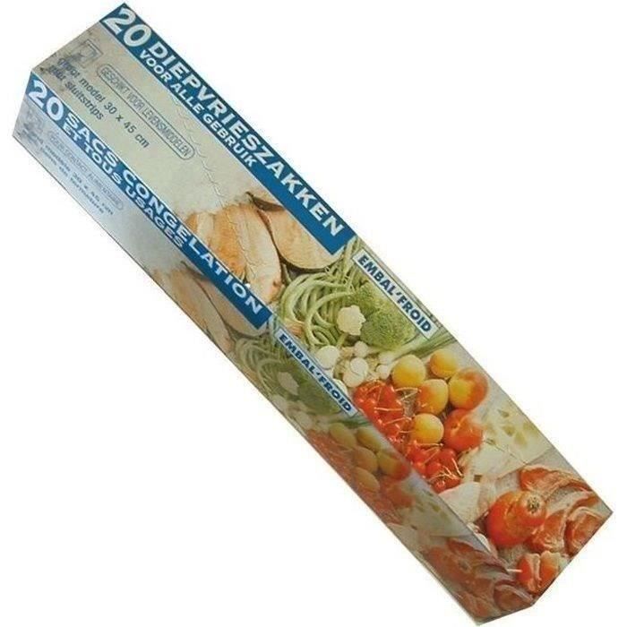Embal' froid sacs congelation grand modèle x20 - vue 2