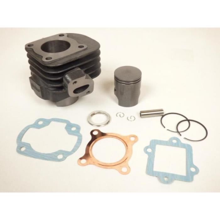 Kit Cylindre Piston Pour Scooter MBK 50 Rocket 2000 - Ensemble Fonte Complet (Cylindre, Piston, Segments, Joints)