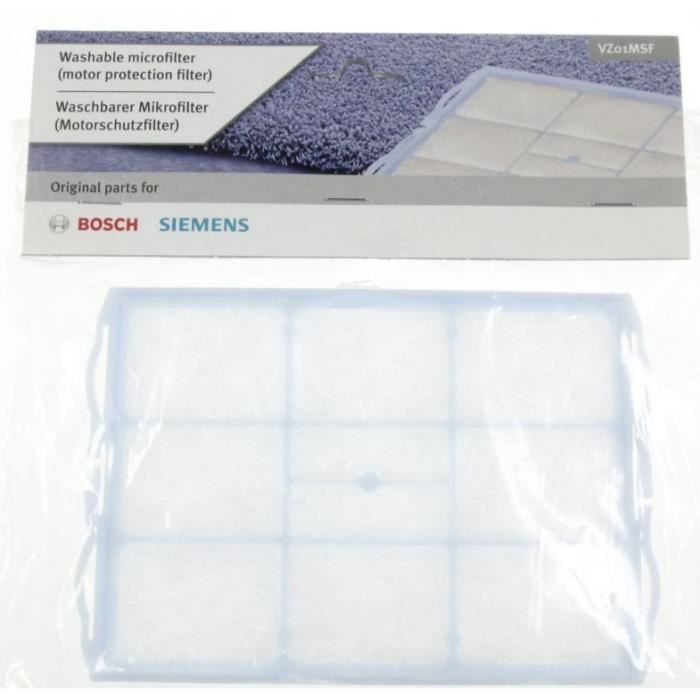 FILTRE DE PROTECTION MOTEUR POUR ASPIRATEUR BOSCH 00578863