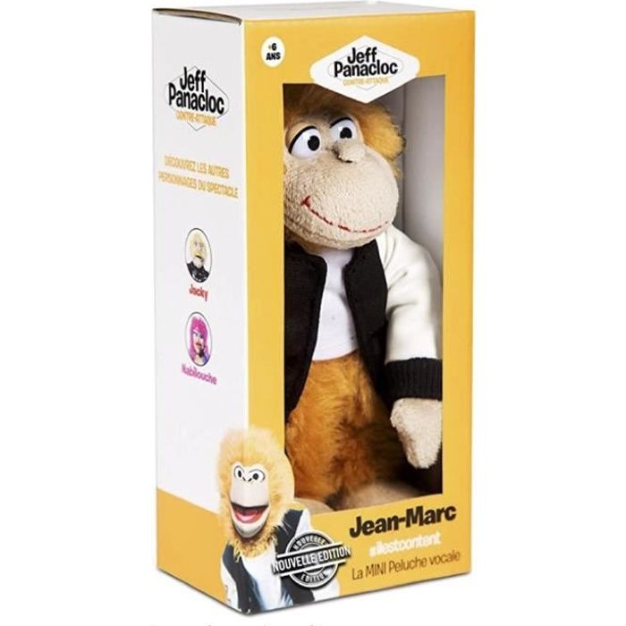 By Jeff Panacloc- Jean-Marc Peluche, Taille Unique - Cdiscount Jeux - Jouets