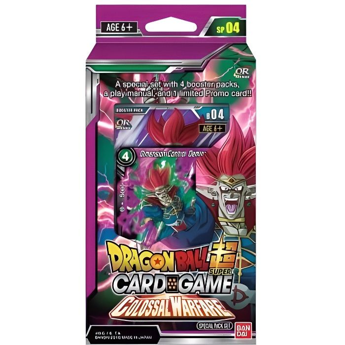 Jeu de cartes - DRAGON BALL - Special Pack 04 - Boîte de 6 - À partir de 6 ans - Mixte