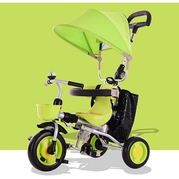 Tricycle pour Enfant avec Barre a Pousser Velo 3 Roues Tricycle Cyclisme Tricycle rose pour enfant pousser dp1 3 Ans legere Cdiscount Sport