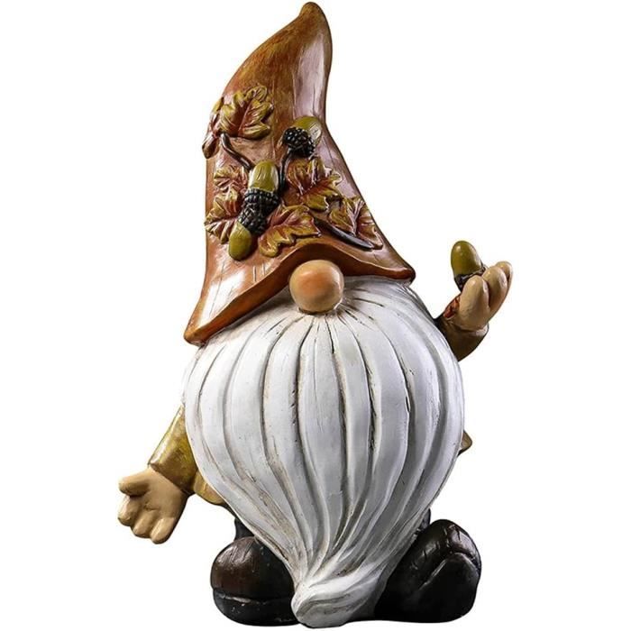 Statue de Jardin Romantique en Résine Décoration Extérieure Debout