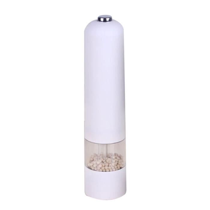 Moulin à Poivre Électrique En Acier Inoxydable Rechargeable – Broyeur Céramique Puissant, Idéal Cuisine, Barbecue Et Restaurant