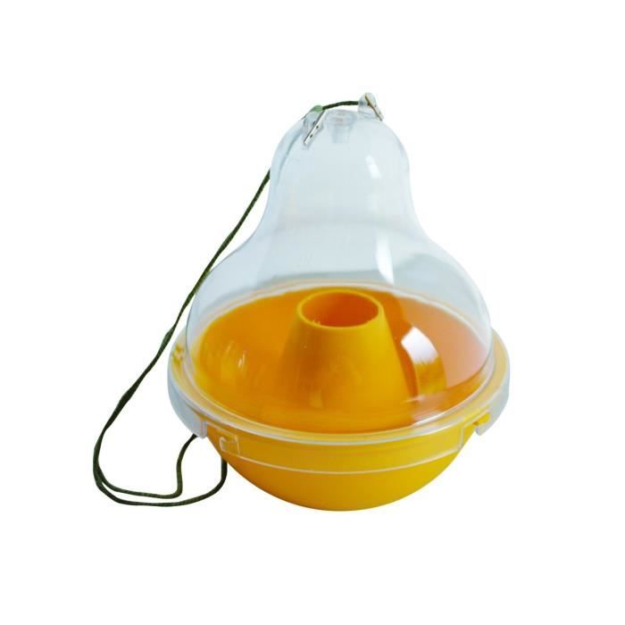 Piège à Guêpes Et Frelons Réutilisable (lot De 2) - Sans Produits Chimiques - Pour Jardin, Balcon, Camping - Efficace Contre Frelons Asiatiques - 2