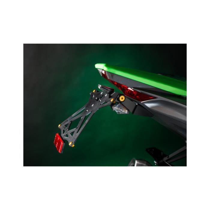 Support de plaque r/églable LIGHTECH noir Triumph SPEED TRIPLE 1050