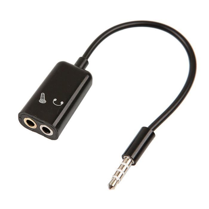 Adaptateur 2-en-1 USB-C + Jack 3,5mm UTIEER - Mini Connecteur Aluminium - Neuf