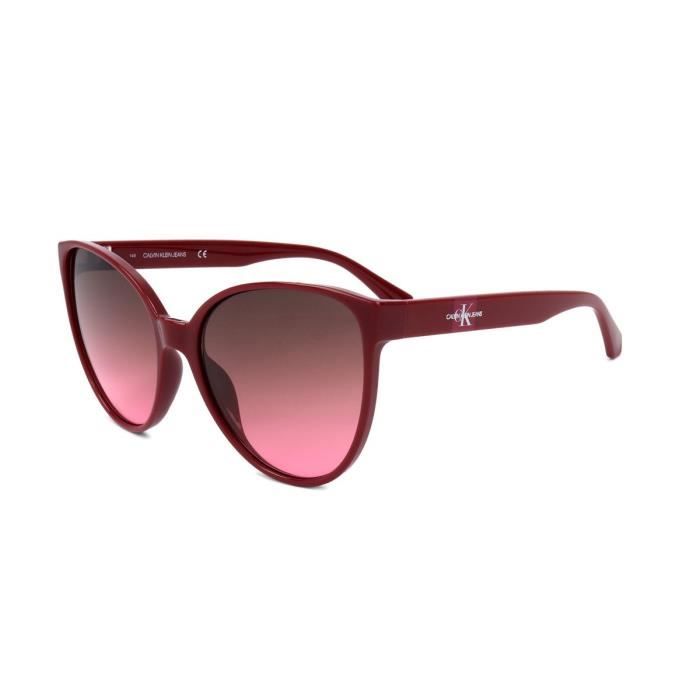 379050 Calvin Klein de soleil Femme Rouge Achat / Vente