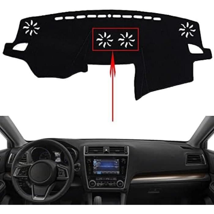 Housse De Tableau De Bord Pour Renault Captur (2014-2017) - Protection Solaire Et Anti-Reflets - Tissu Polyester Antidérapant