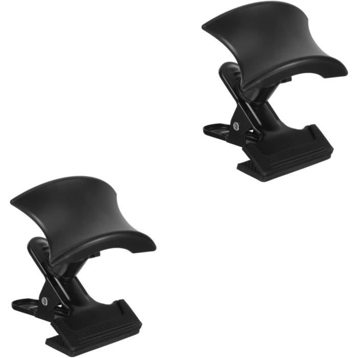 Support Universel à Pince Pour Casque Ou Tambourin – Fixation Rapide Sur Pied Micro Ou Pupitre – Accessoire Studio Indispensable