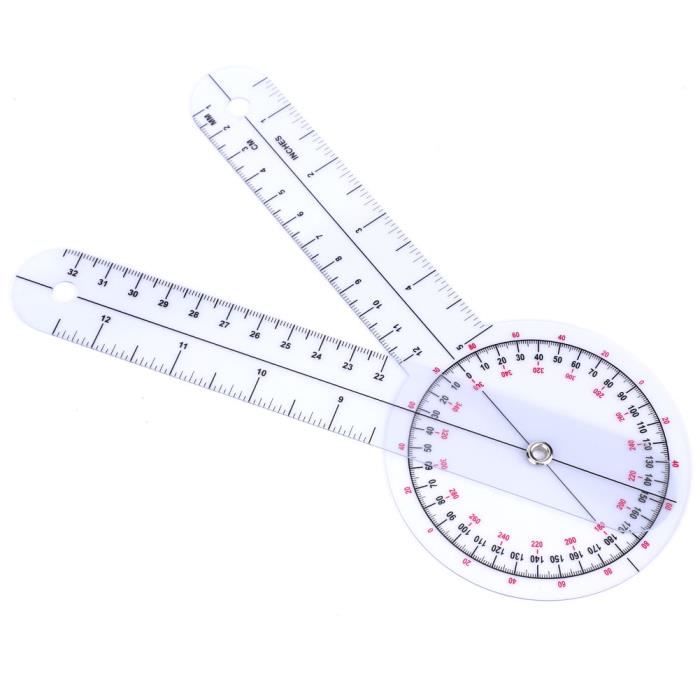 Goniomètre à Mouvement Articulaire, Goniomètre à Doigt En Métal Pour La Mesure De L'angle Articulaire, Accessoire Pour La Mesure De L'angle Articulaire