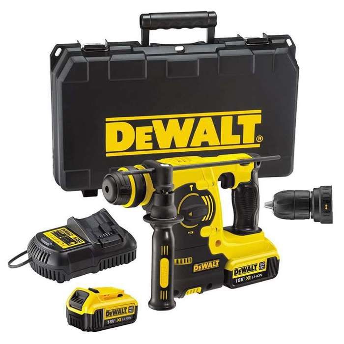 Perforateur Burineur DEWALT DCH254M2 – 18V SDS-Plus 4Ah, Stop de Rotation - vue 2