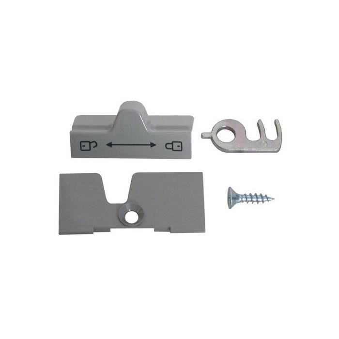 FERMETURE DE PORTE COMPLET GRIS POUR REFRIGERATEUR DOMETIC * 2412757300 412757300 RM7401 92108620600
