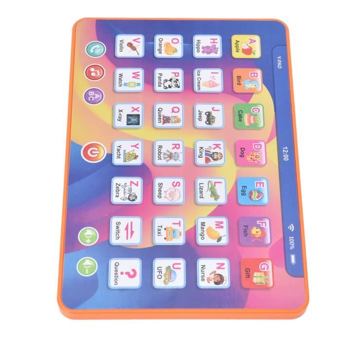 Tablette déducation pour enfants - Marque - Lettres - Mots - Orthographe