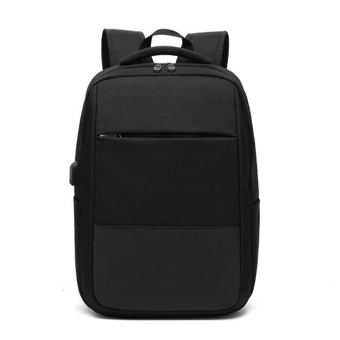 Efuture Sac A Dos Pour Ordinateur Portable 15 6 Pouces Avec Chargement Usb Noir Achat Vente Sac A Dos Informatique 2009273240135 Cdiscount