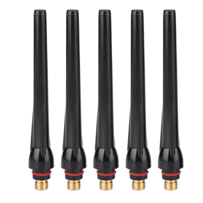 Lot De 5 Capuchons Arrière Longs (57Y02) Pour Torche De Soudage TIG WP-17/18/26 - Marque Riverweld