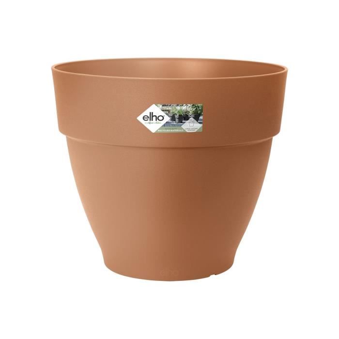 Elho Vibia Campana Bac à fleurs Rond 55 Ø 55 x H 47 cm extérieur 100% recyclé - vue 2