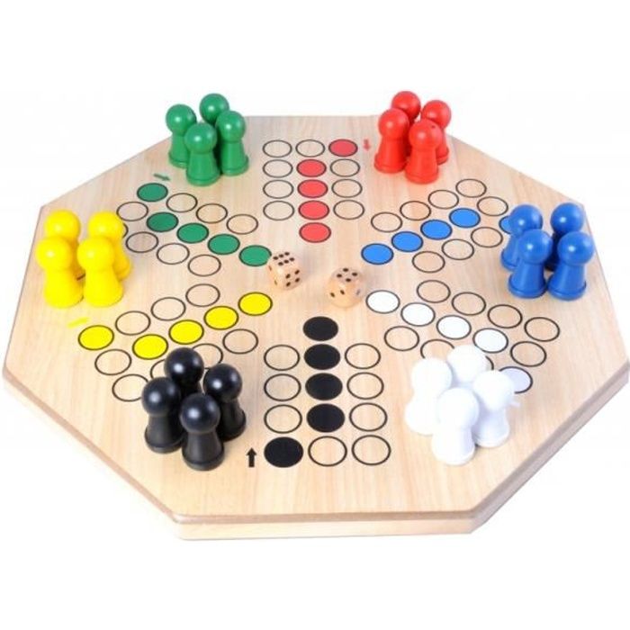 Jeu de Petits chevaux 6 joueurs  Cdiscount Jeux  Jouets