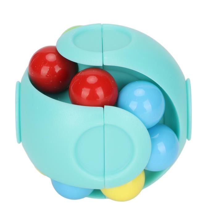 Delsen Lot De 2 Magic Bean Cube Rotatif – Haricot Magique Anti-Stress, Jouet Fidget Cube Pour Adultes Enfants, Soulage Anxiété