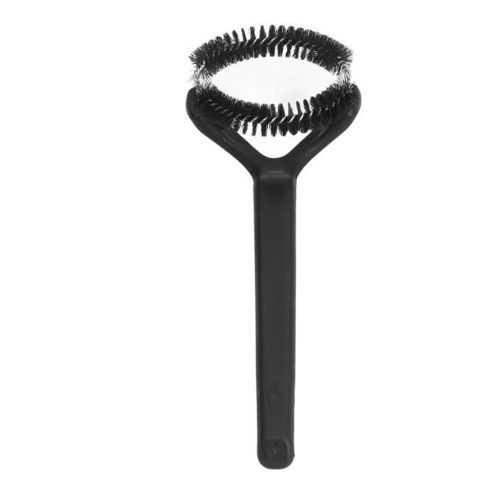 Brosse De Nettoyage Machine à Café Expresso - Tête Ronde Détachable Et Manche Court - Outil Barista 58mm