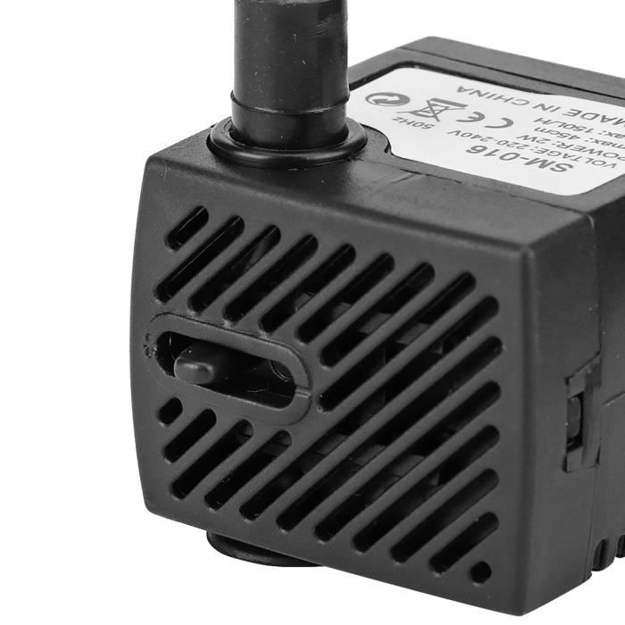 Mini pompe à eau silencieuse Micro pompe Submersible réservoirs de