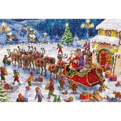 Puzzle 150 pièces : Les lutins du Père Noël - Cdiscount Jeux - Jouets