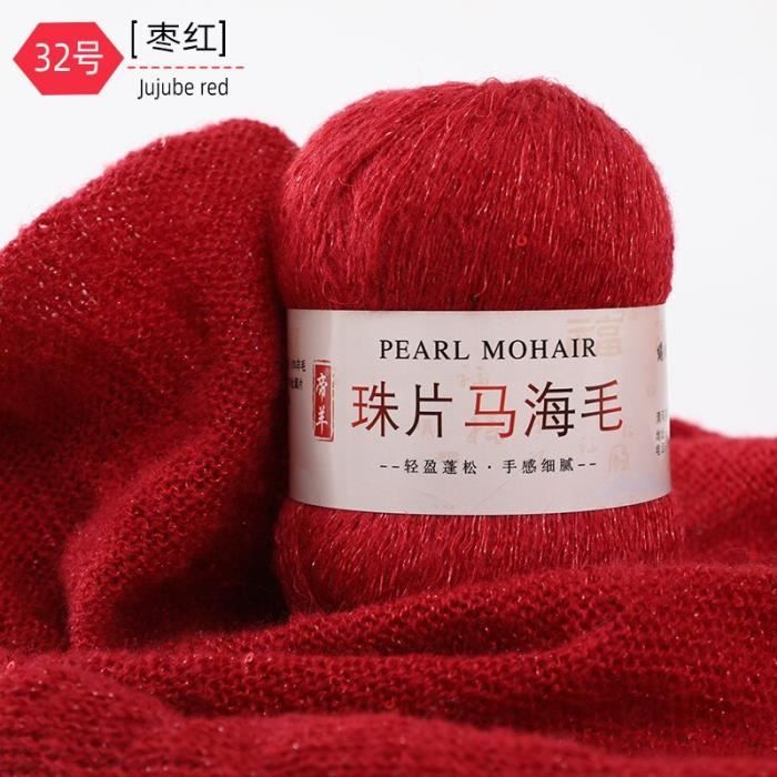 Fil De Soie Glacé 2,5 Mm Pour Crochet - 100% Polyester, 250 G/rôle - Pour Sacs, Châles, Vêtements D'été
