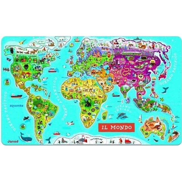 janod carte monde