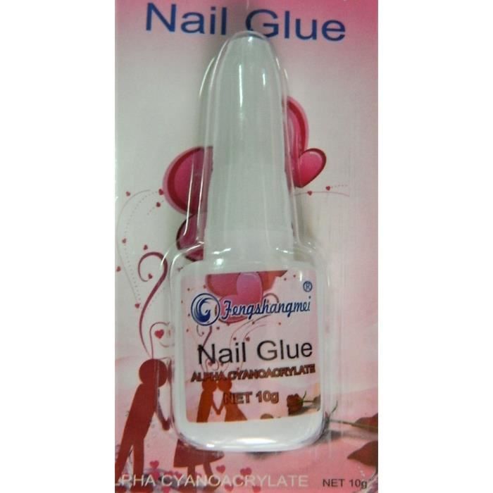 Colle Pour Faux Ongles Forts 10g Nail Art Décorations