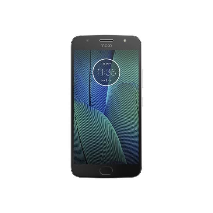 Achat T&eacute;l&eacute;phone portable Motorola Moto G5S Plus Smartphone double SIM 4G LTE 32 Go microSDXC slot GSM 5.5" 1 920 x 1 080 pixels (401 ppi) RAM 3 Go 13 MP… pas cher
