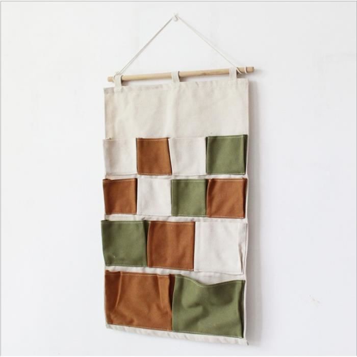 1pcs Sac De Rangement Mural Porte De Poche Sac Suspendu Organizer
