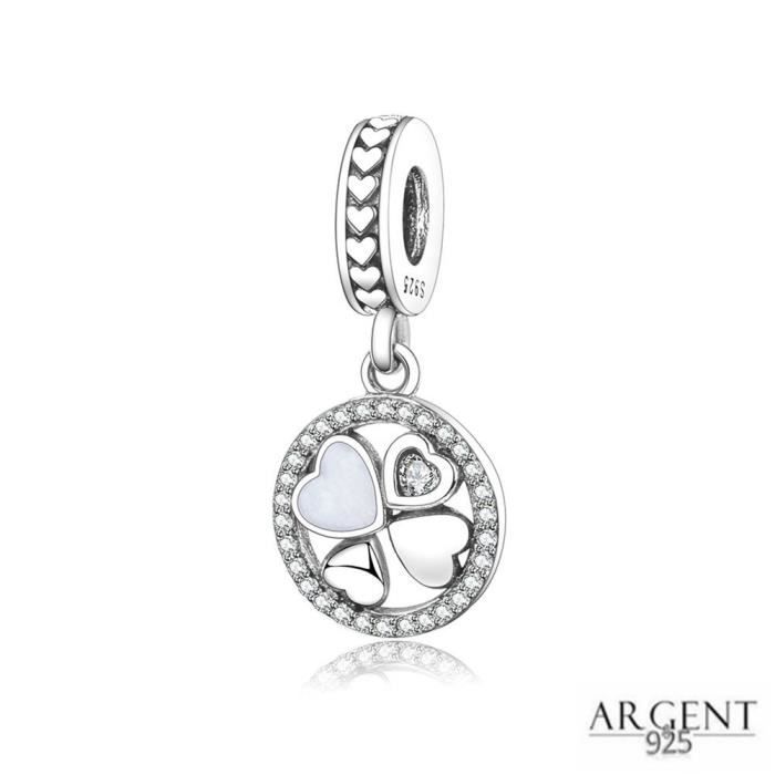 Argent sterling Symbole de la vie & l'éternité Charme Pendentif Fit Bracelet/Collier 
