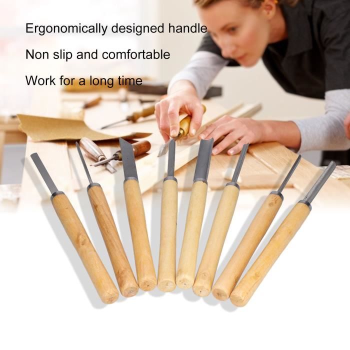 HANABASS 8 Supports En Bois Pour Dominos Et Lettres – Plateau Incliné, Rangement, 19 Cm – Multifonction