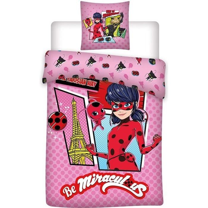 Parure De Lit Bebe Miraculous Ladybug 100 Coton Housse De Couette 100x135 Cm Taie D Oreiller 40x60 Cm Achat Vente Housse De Couette Seule Cdiscount Parure De Lit Bebe Miraculous Ladybug 100 Coton Housse De Couette 100x135 Cm Taie D Oreiller 40x60 Cm Achat Vente Housse De Couette Seule Cdiscount