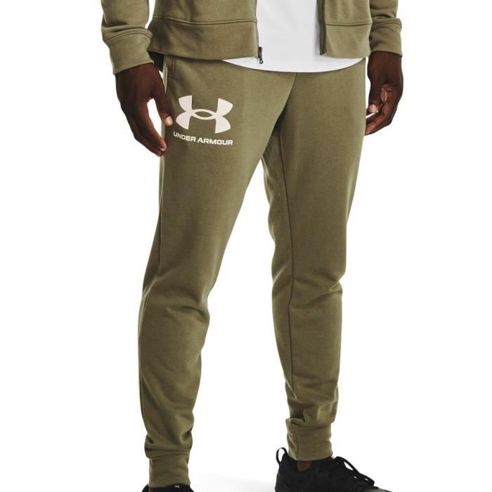 Jogging Kaki Homme Under Armour Rival Terry Cdiscount Prêt-à-Porter