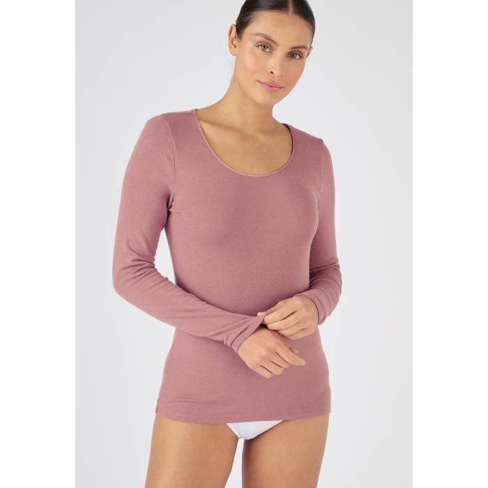 T shirt manches longues Damart Tee shirt manches longues