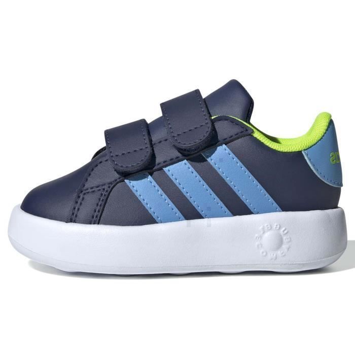 Adidas Baskets Adidas Sport Grand Court 2.0 Cf I - Adidas - Enfant - Bleu - Scratch - Synthétique