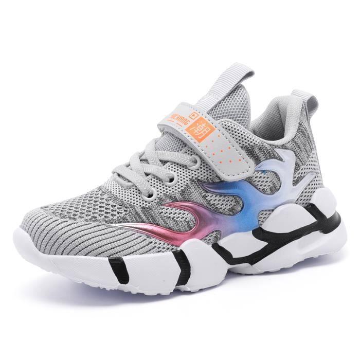 Garcon Chaussures U00e0 Roulettes Hiseng Pour Enfants - Basket Roller Garu00e7on/ Fille - Taille 30-41 EU - Idu00e9al