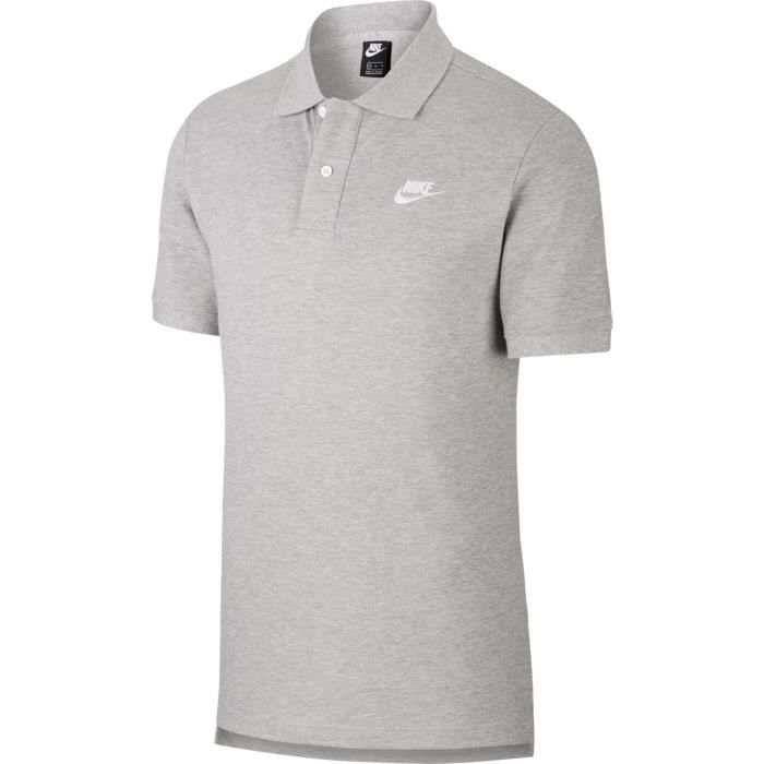 Polo Nike Sportswear gris homme