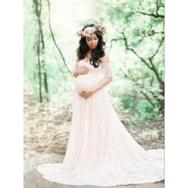 Robe Femme de mariage maternite FR82SCD White Cdiscount Pret a Porter