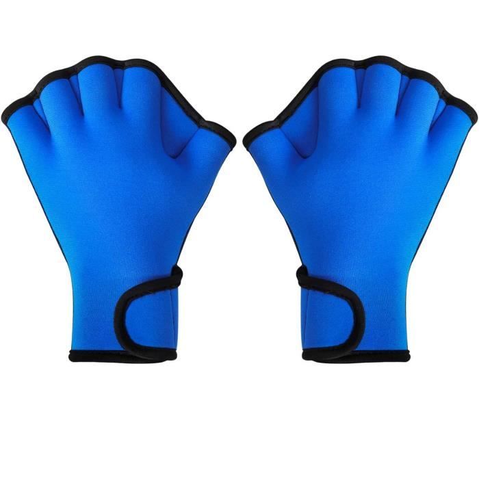 Gants de Natation Gants Aquatiques pour Homme Femme Fitness Nage Surf Bain Gants Piscine Aqua Gants gants palmés(M Bleu) Gants de Natation Gants Aquatiques pour Homme Femme Fitness Nage Surf Bain Gants Piscine Aqua Gants gants palmés(M Bleu)
