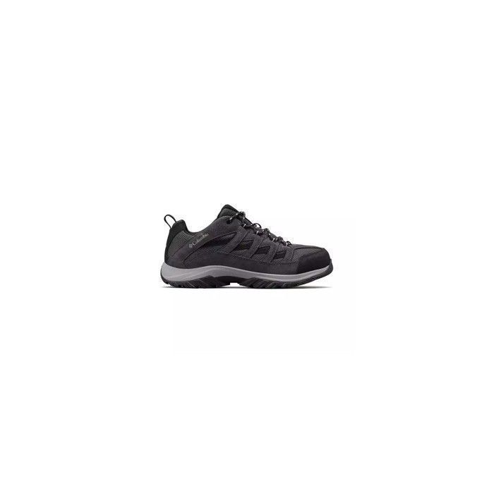 Columbia Columbia Crestwood M – Baskets homme cuir gris talon plat 3 cm fermeture lacets