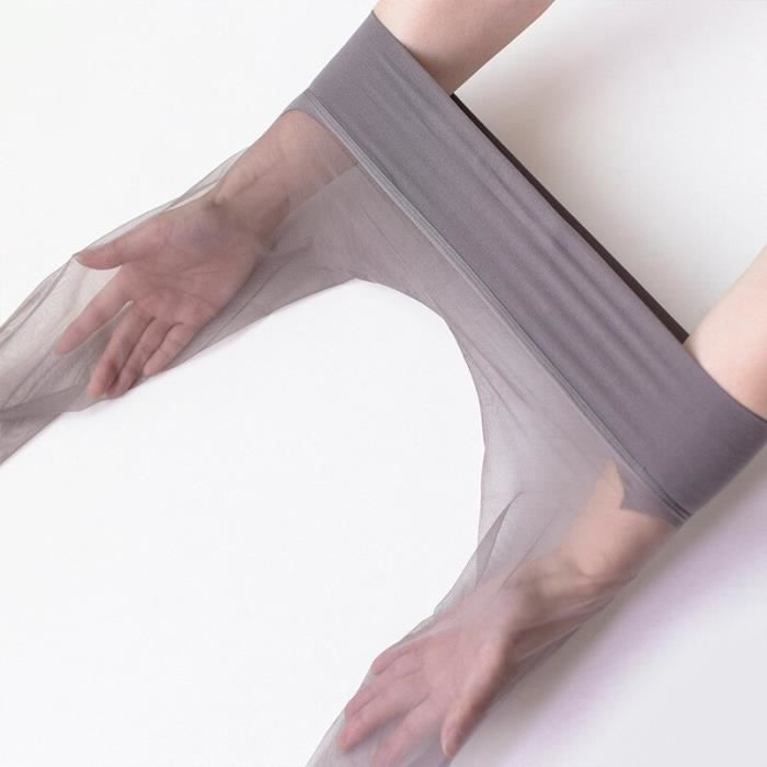 WAZHAKU Legging Transparent Pour Homme - Pantalon Stretch Brillant Ultra Fin - Collants Sexy - Sous-vêtements érotiques - Lingerie Sexy - Sissy Transparent - Pour Fête, Clubwear, Bleu, Taille Unique