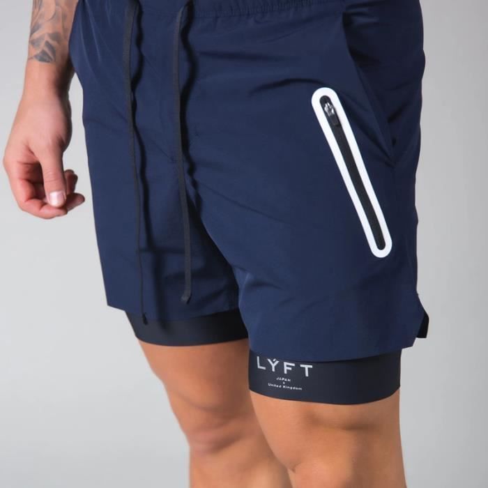 Short avec on sale poche fermeture éclair