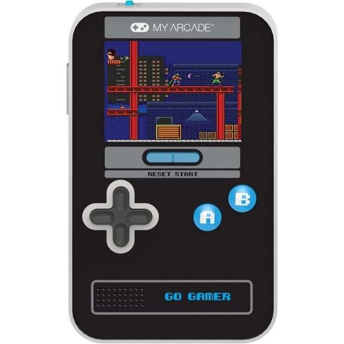 Console portable - My Arcade - GO Gamer - Bleu/Noir - 300 jeux - Écran 63 cm