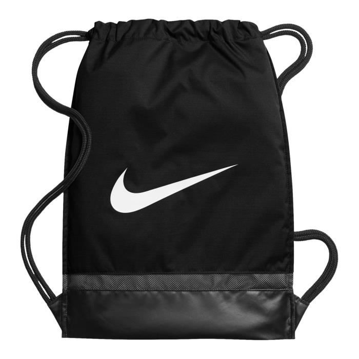 Nike Sac de Gym d entra nement Brasilia unisexe noir blanc 48