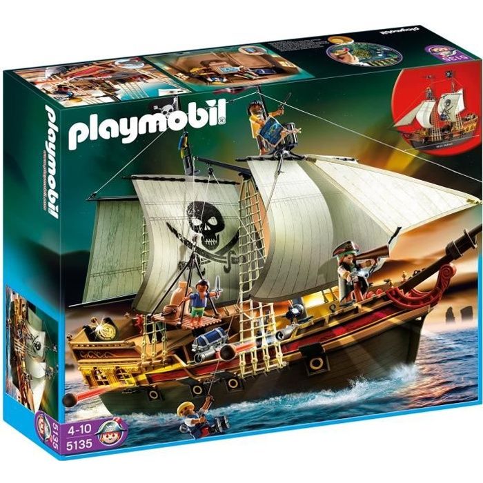 bateau pirate playmobil cdiscount